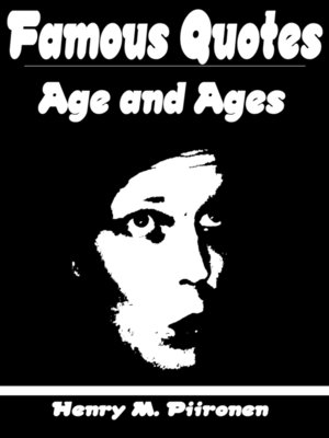 cover image of Famous Quotes on Age and Ages